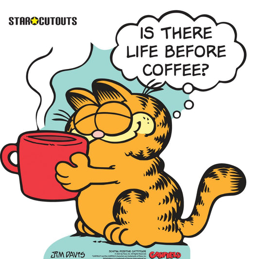 SC4796 Garfield 80s Positive Cattitude Star Mini  Multi Pack Bundle (Multi-Function) -  Cardboard Cutout Height 58cm