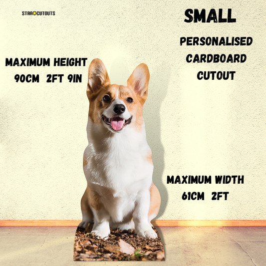 SCCUST3	Custom Cardboard Cut Out Pets/Small Children Maximum Height 90cm