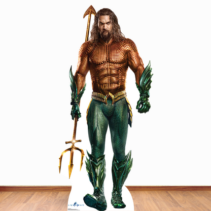 SC1397 Aquaman Cardboard Cut Out Height 194cm