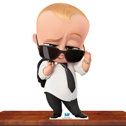 SC4035 Boss Baby Sun Glasses Cardboard Cut Out Height 90cm