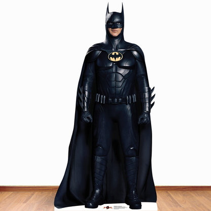 SC4269 Batman Michael Keaton The Flash Live Action Cardboard Cut Out Height 185cm