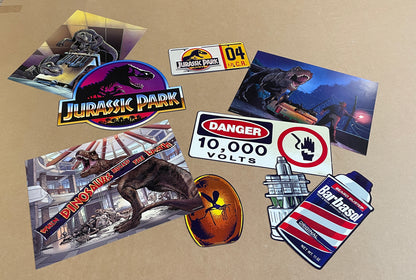 RD012 Jurassic Park Room Decoration Pack Activity Pack Cardboard Cut Out Height 40cm