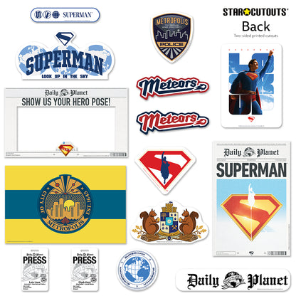 RD013 Superman Poster, Signs & Room Decoration Pack Activity Pack Height 40cm