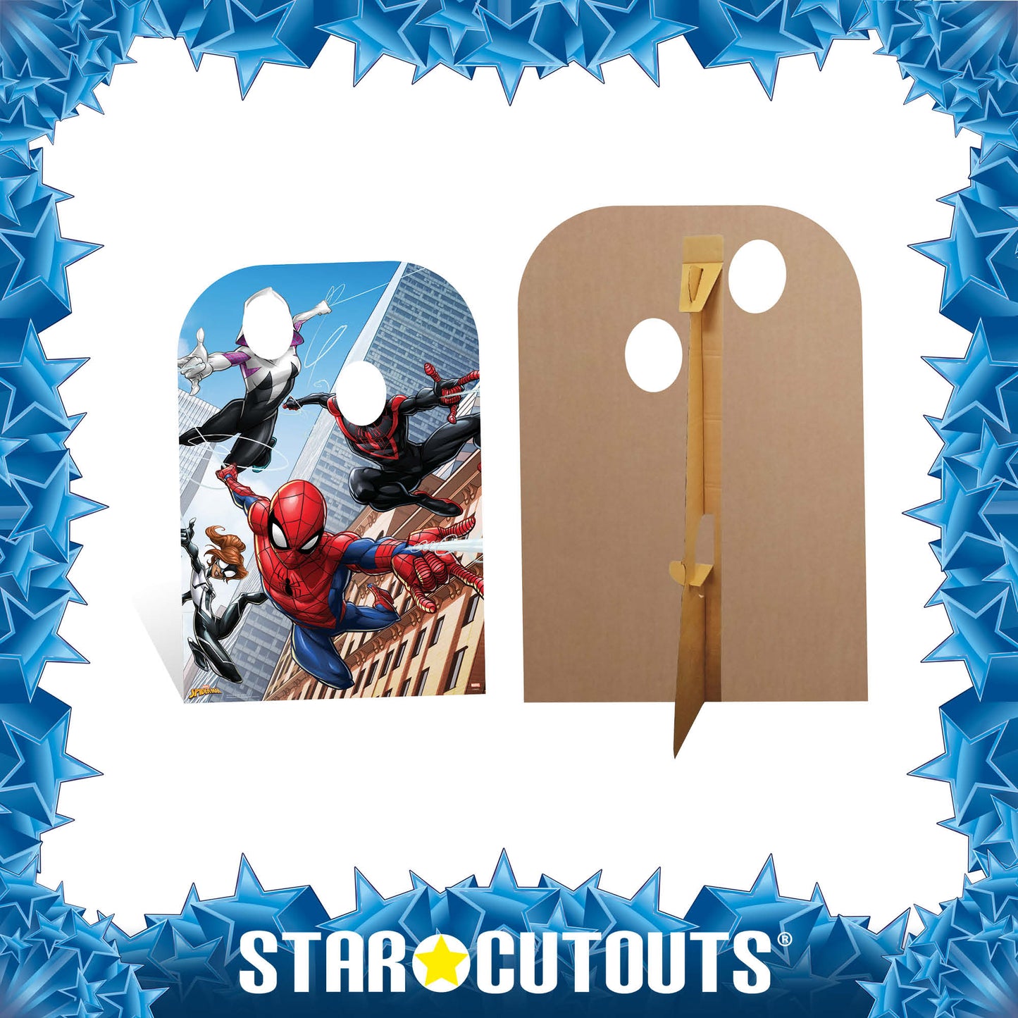 SC1059 Spider-Man Web Warriors Stand-In Cardboard Cut Out Height 136cm