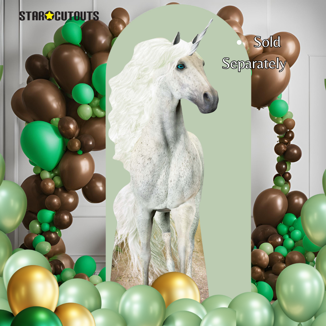 SC1097 Unicorn Cardboard Cut Out Height 185cm