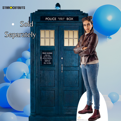 SC1198 Mandip Gill Yasmin Lifesize   Doctor Who Cardboard Cut Out Height 165cm