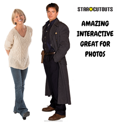 SC124 Captain Jack Harkness Cardboard Cut Out Height 182cm