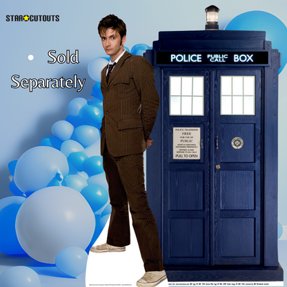 SC125 The Doctor Brown Suit David Tennant Cardboard Cut Out Height 185cm