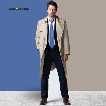 SC1351 Castiel (Supernatural) Misha Collins Cardboard Cut Out Height 184cm