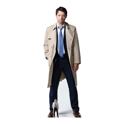 SC1351 Castiel (Supernatural) Misha Collins Cardboard Cut Out Height 184cm