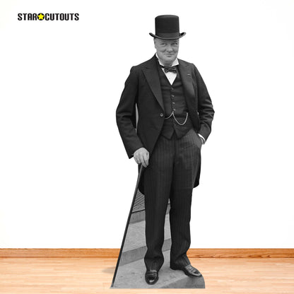 SC1451 Winston Churchill Politician Cardboard Cut Out Height 184cm