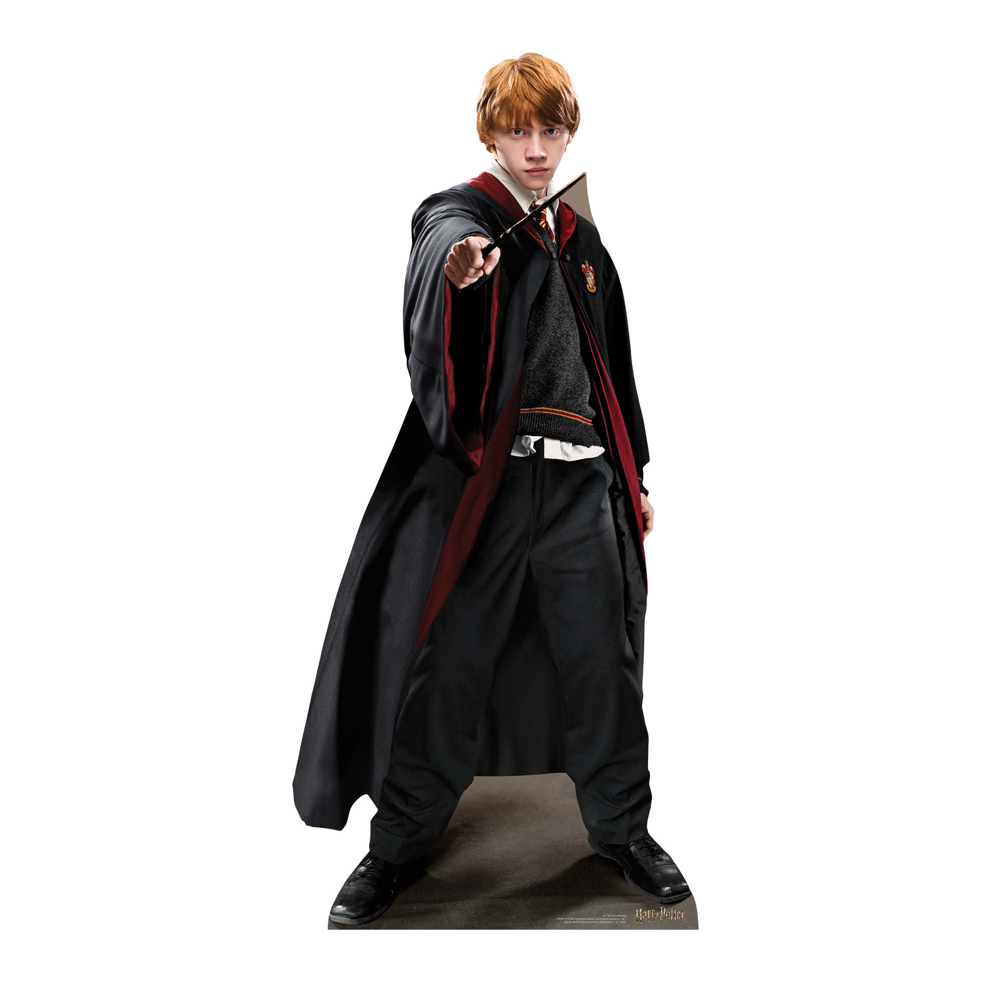 SC1467 Ron Weasley Wizard Lifesize Cardboard Cutout With Mini – Star ...