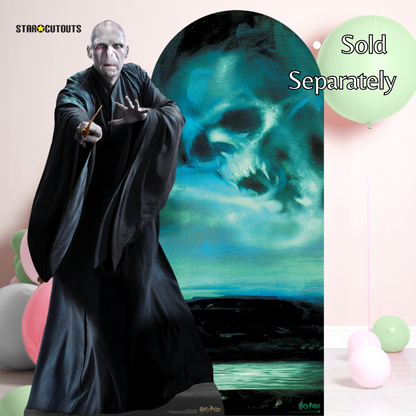 SC4519 Dark Mark Backdrop Single - FSC Cardboard Cut Out Height 185cm