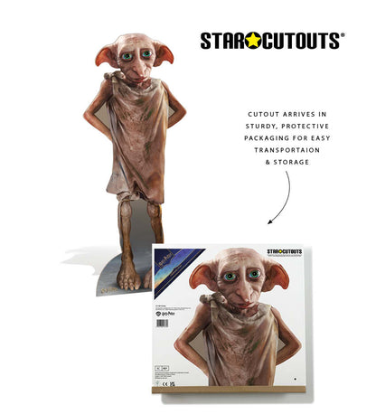 SC1483 Dobby - Star Mini Harry Potter Character Cardboard Cut Out Height 98cm