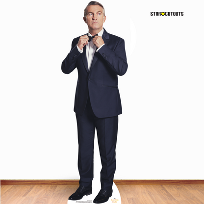 SC1519 Bradley Walsh Graham Spyfall Suit Doctor Who Cardboard Cut Out Height 177cm