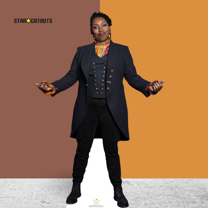 SC1523 The Fugitive Doctor Who Jo Martin Cardboard Cut Out Height 176cm