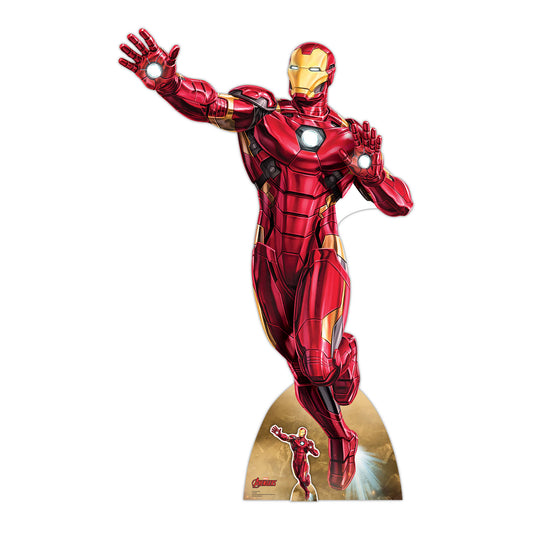 SC1532 Tony Stark Iron Man Comic Book Art Take Off Cardboard Cut Out Height 200cm