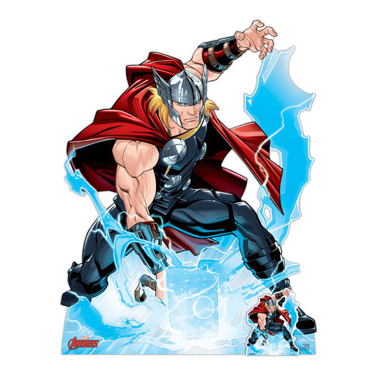 SC1588 Thor Call the Storm Cardboard Cut Out Height 133cm