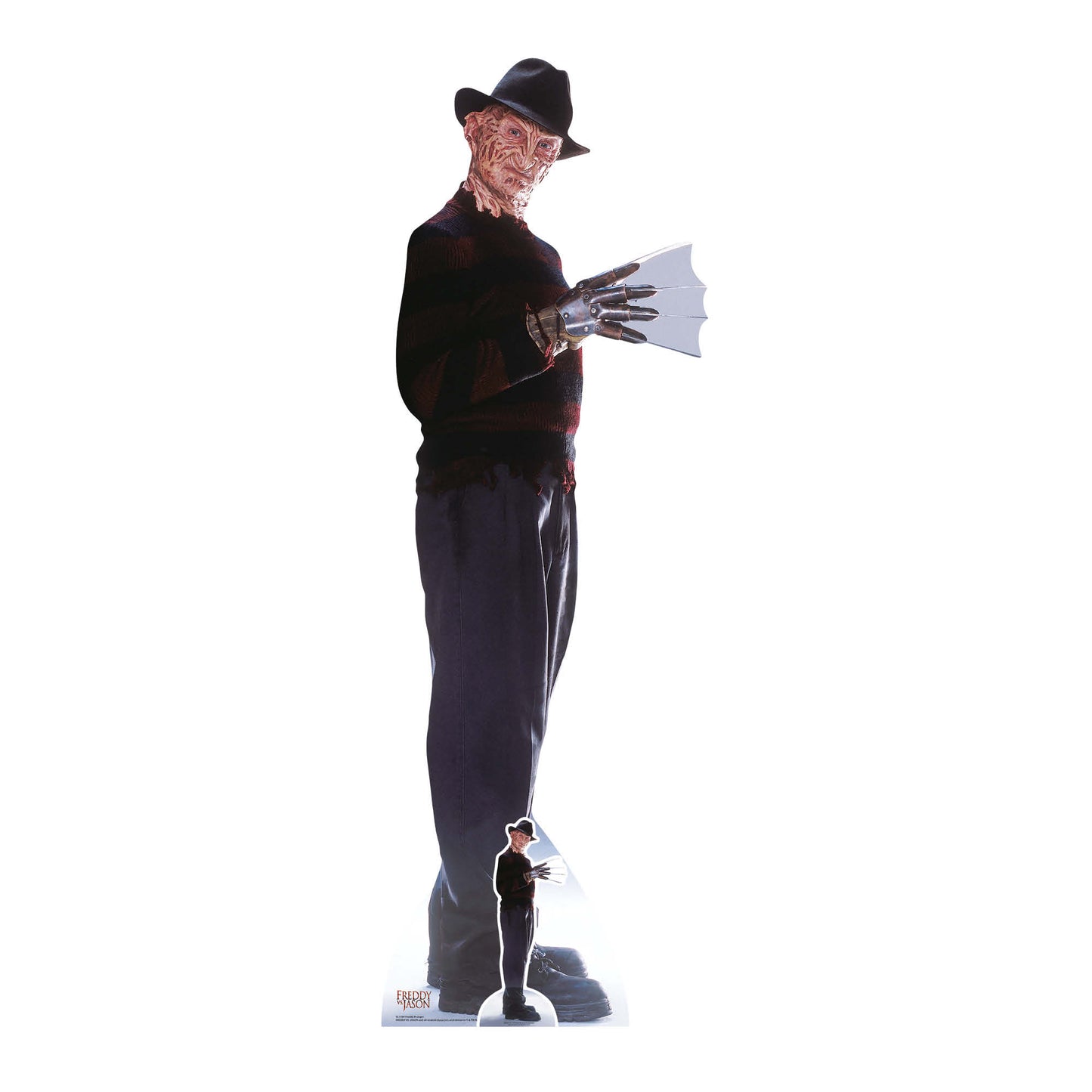 SC1594 Freddy Kreuger - Freddy's Glove Cardboard Cut Out Height 183cm