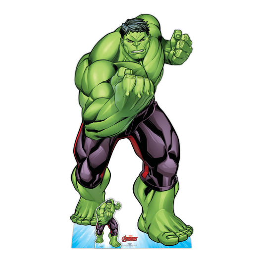 SC1618 Hulk Avengers Cardboard Cut Out Height 183cm