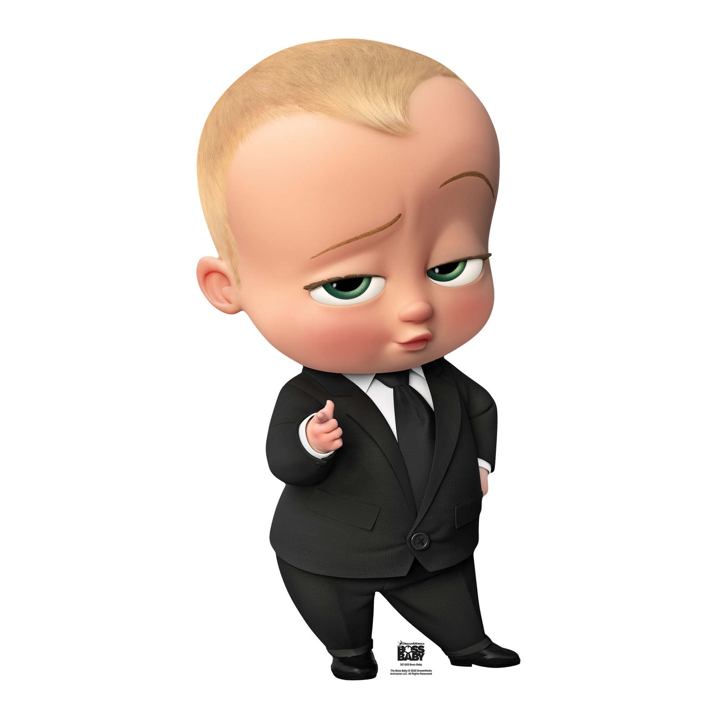 SC1635 Boss Baby Cardboard Cut Out Height 89cm - Star Cutouts
