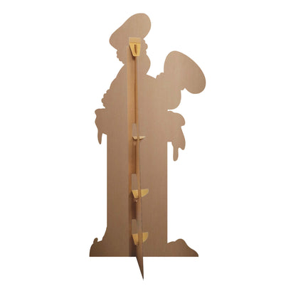 SC1651 Santa Stuck In Chimney Cardboard Cut Out Height 195cm - Star Cutouts