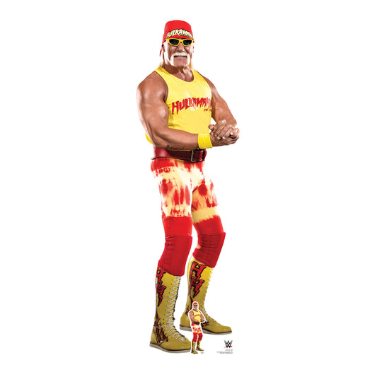 SC1668 Hulk Hogan WWE Cardboard Cut Out Height 195cm