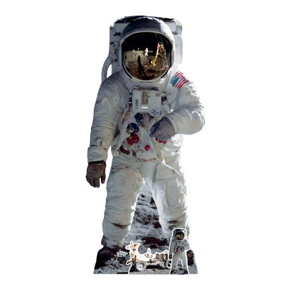 SC1695 Buzz Aldrin Astronaut Moonshot Cardboard Cut Out Height 187cm