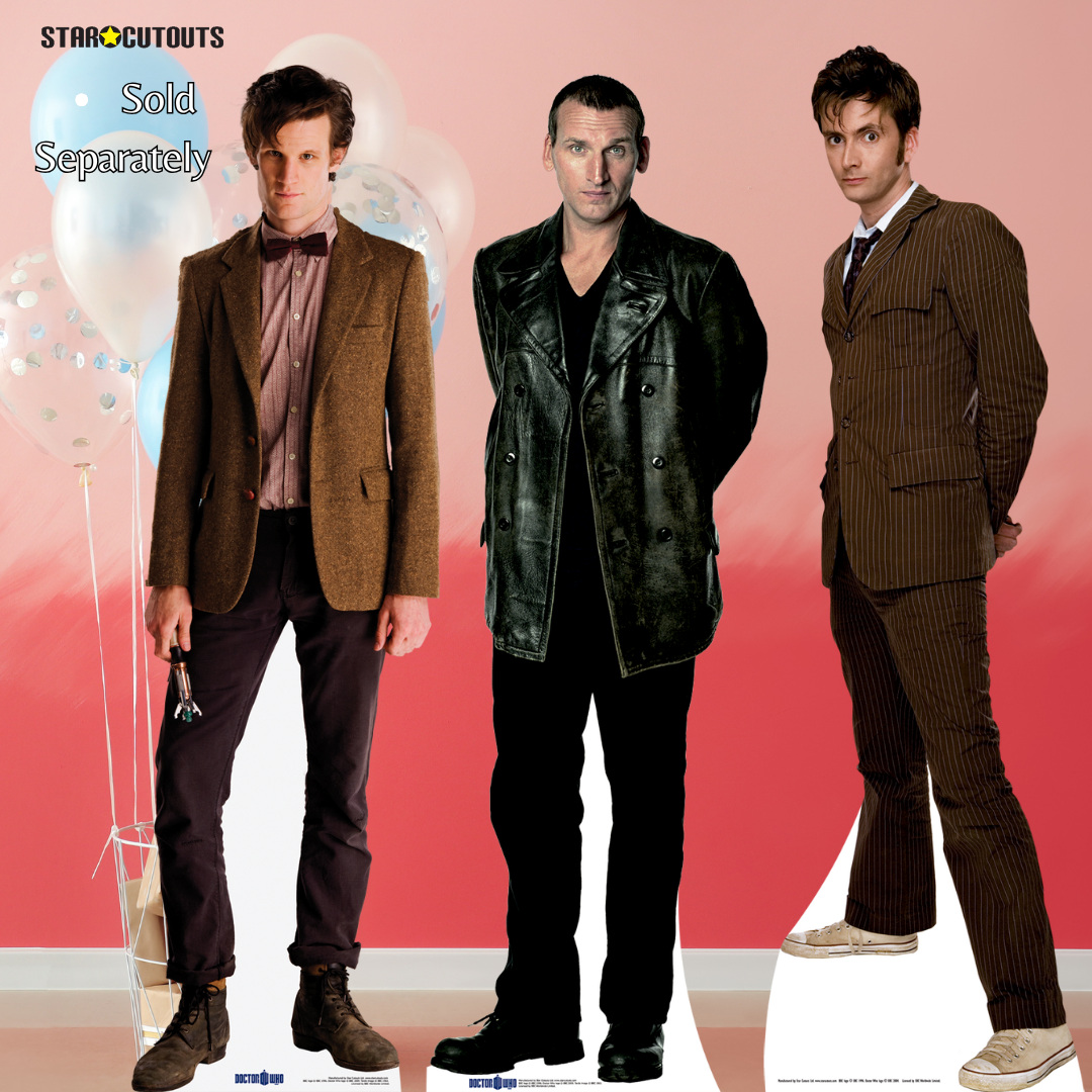 SC322 Christopher Eccleston The 9th Doctor Cardboard Cut Out Height 185cm