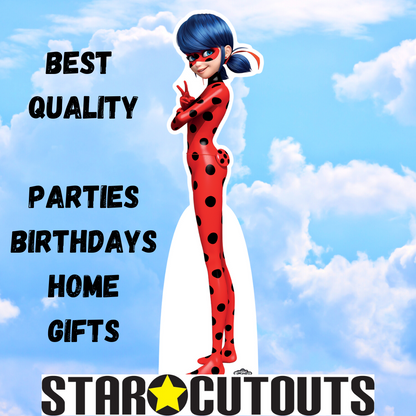 SC4041 Lady Bug - Miraculous: Tales of Ladybug & Cat Noir Cardboard Cut Out Height 136cm