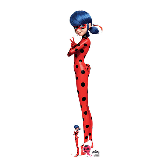 SC4041 Lady Bug - Miraculous: Tales of Ladybug & Cat Noir Cardboard Cut Out Height 136cm