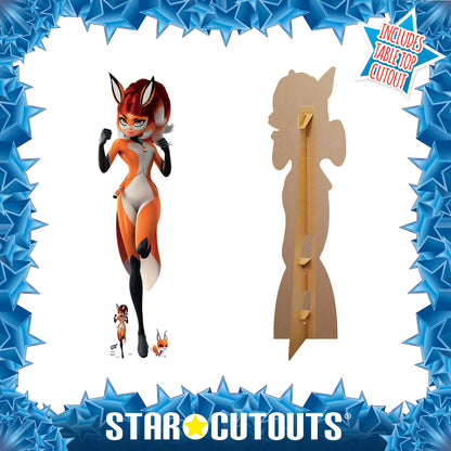 SC4043 Rena Rouge - Miraculous: Tales of Ladybug & Cat Noir Cardboard Cut Out Height 156cm
