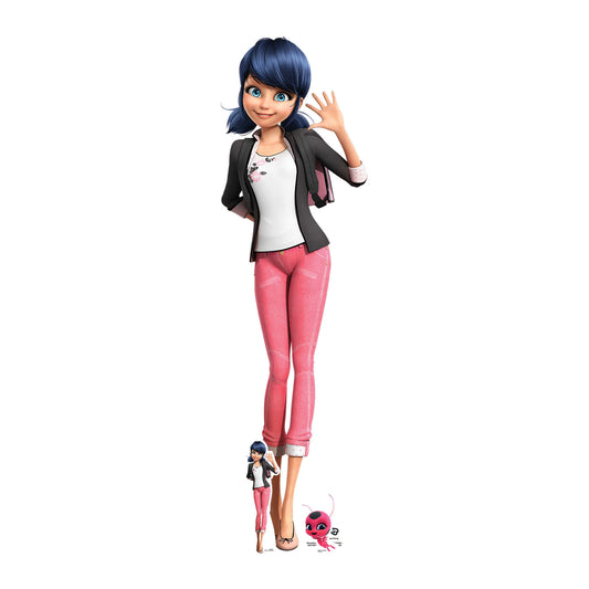 SC4044 Marinette Dupain-Cheng - Miraculous: Tales of Ladybug & Cat Noir Cardboard Cut Out Height 137cm