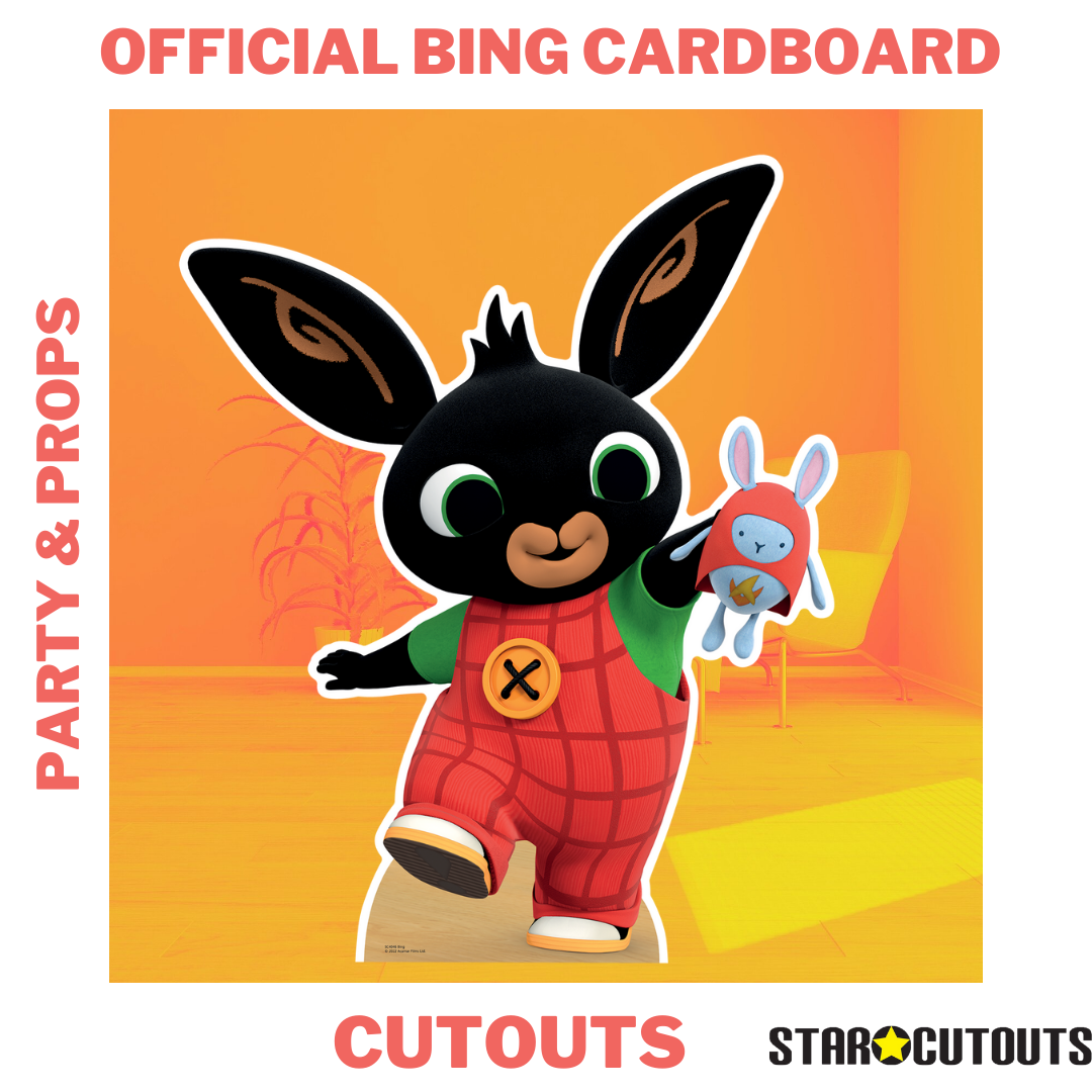 SC4046 Bing Bunny Rabbit Cardboard Cut Out Height 95cm - Star Cutouts