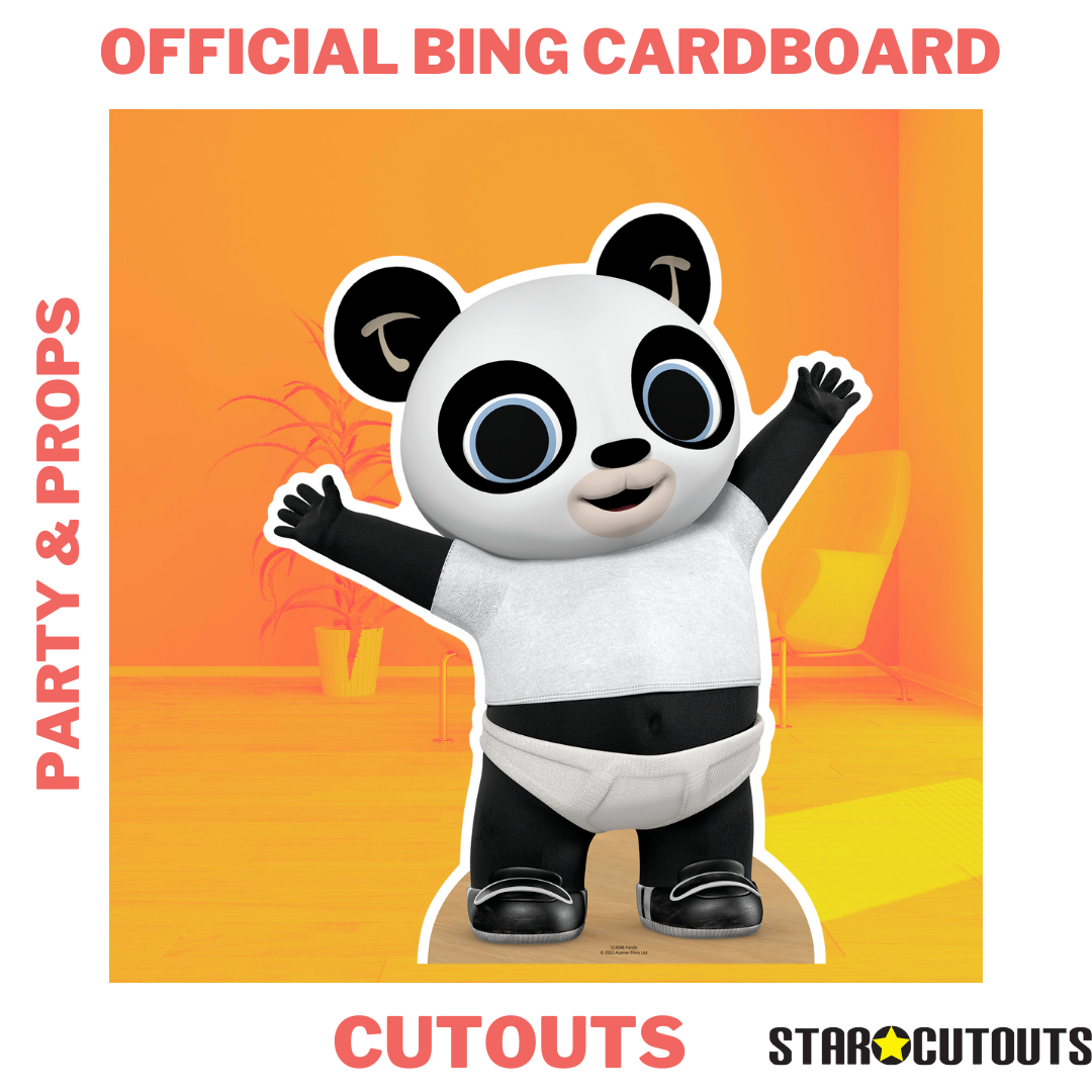 SC4048 Pando Baby Panda Cardboard Cut Out Height 76cm - Star Cutouts