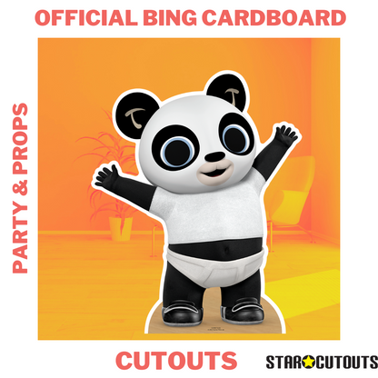 SC4048 Pando Baby Panda Cardboard Cut Out Height 76cm - Star Cutouts