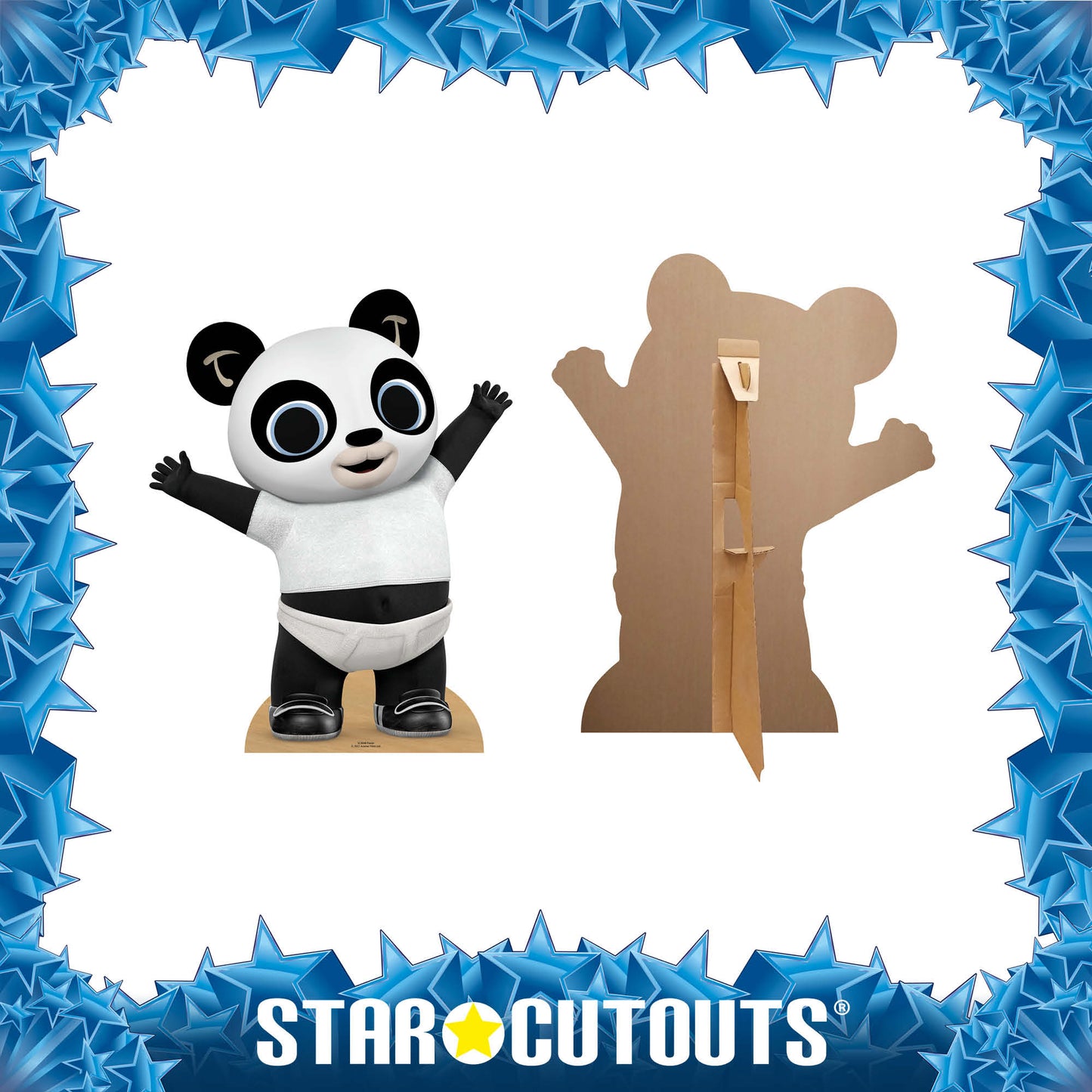 SC4048 Pando Baby Panda Cardboard Cut Out Height 76cm - Star Cutouts