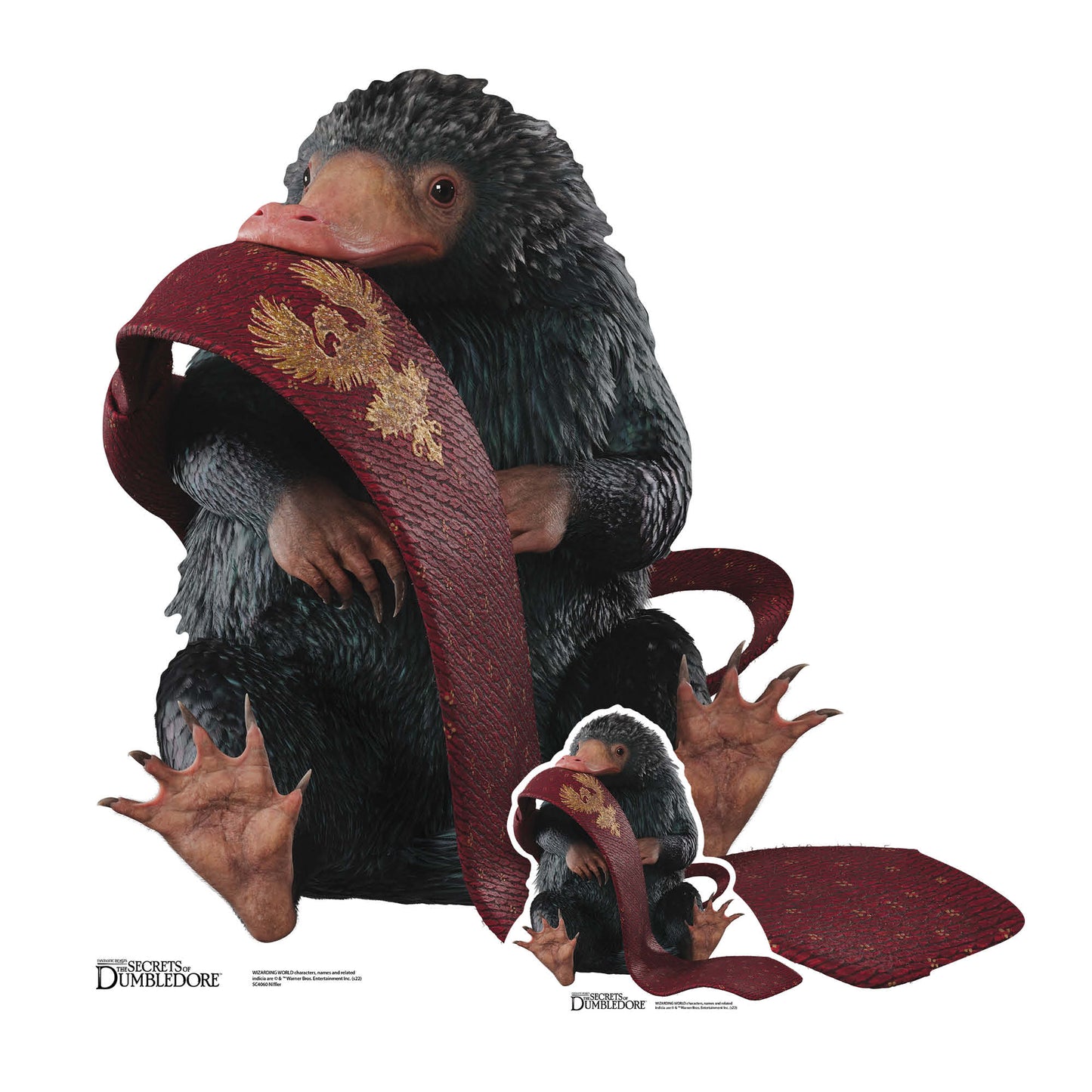 SC4060 Niffler Fantastic Beast The Secrets of Dumbledore Cardboard Cut Out Height 82cm