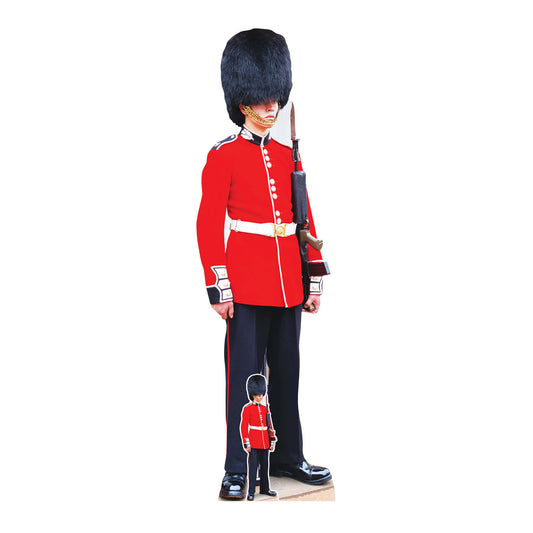 SC4063 Buckingham Palace Guard Cardboard Cut Out Height 194cm