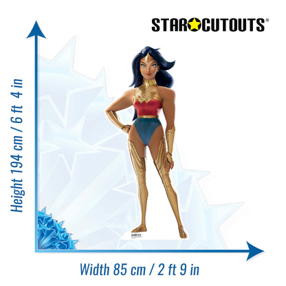 SC4072 Wonder Woman (DC League of Super Pets) Cardboard Cut Out Height 194cm