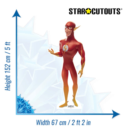 SC4073 The Flash DC League of Super Pets Cardboard Cut Out Height 152cm