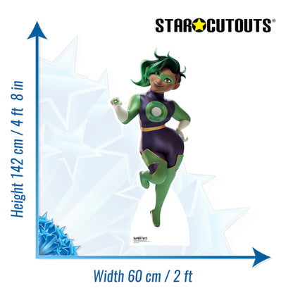 SC4074 Green Lantern (DC League of Super Pets) Cardboard Cut Out Height 142cm