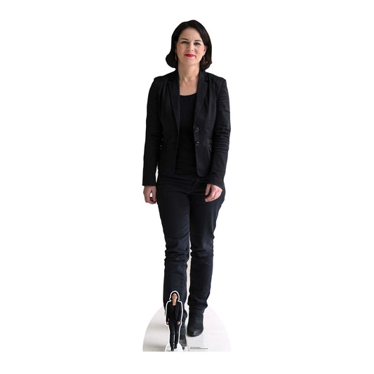 SC4077 Annalena Baerbock Politician Cardboard Cut Out Height 182cm