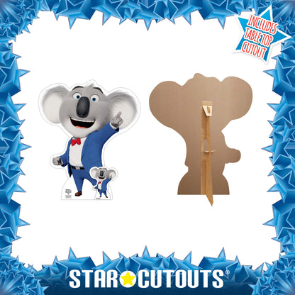 SC4081 Buster Koala Sing 2 Cardboard Cut Out Height 66cm