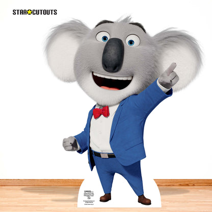 SC4081 Buster Koala Sing 2 Cardboard Cut Out Height 66cm