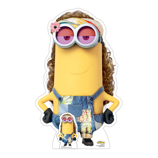 SC4090 Kevin Hippy Minions 2 Cardboard Cut Out Height 95cm