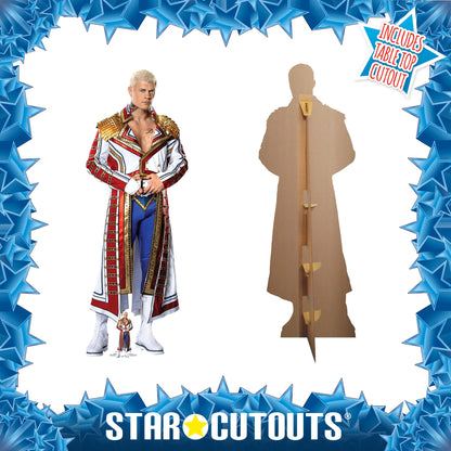 SC4095 Cody Rhodes WWE Cardboard Cut Out Height 186cm