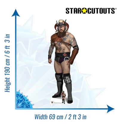 SC4099 Erik WWE Cardboard Cut Out Height 190cm