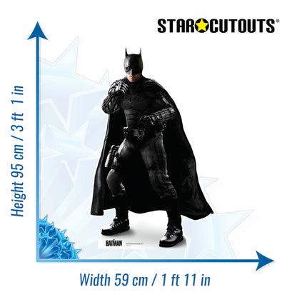 SC4102 Batman  Star-Mini  Robert Pattinson The Batman Film 2022 Life-size Cardboard Cut Out Height 95cm