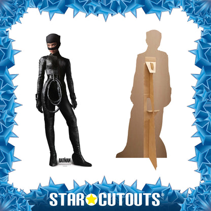 SC4103 Catwoman Star-Mini Zoe Kravitz The Batman Film 2022 Cardboard Cut Out Height 90cm